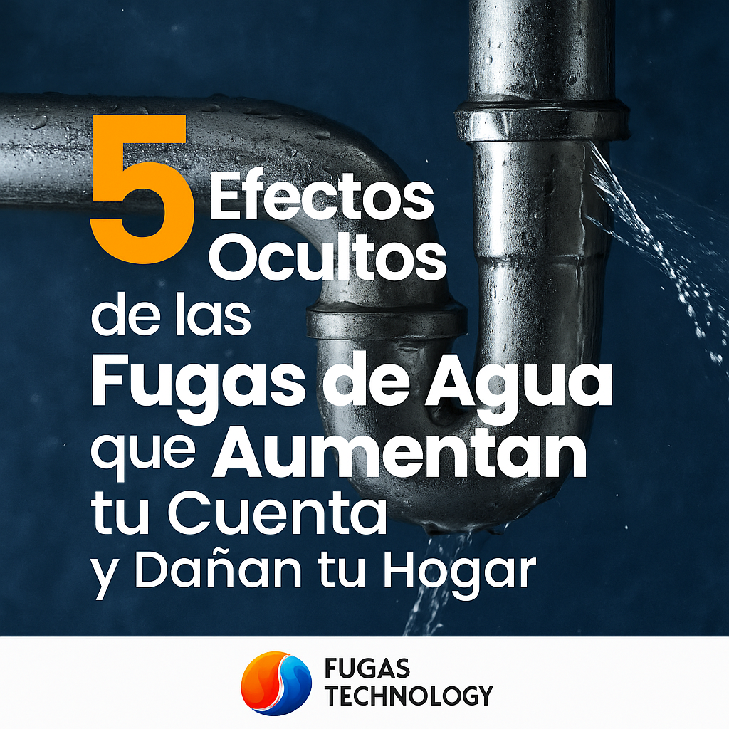 📉 5 Efectos Ocultos de las Fugas de Agua que Aumenta tu Cuenta y Dañan tu Hogar