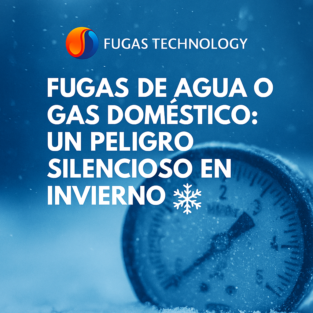 Fugas de Agua o Gas Doméstico: Un Peligro Silencioso en Invierno ❄️